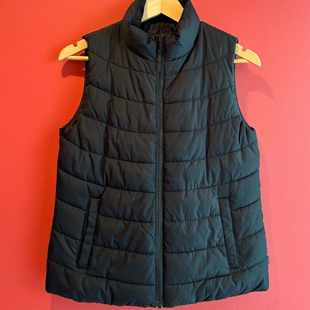 Gap Coldcontrol Water Resistant Black Quilted Win… - image 1